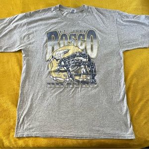 St. John Bosco Braves Vintage single stitch tee